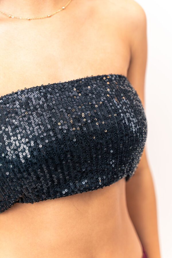 Strapless Lentejuelas