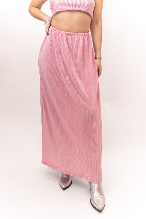 Falda Rosa Cruzada